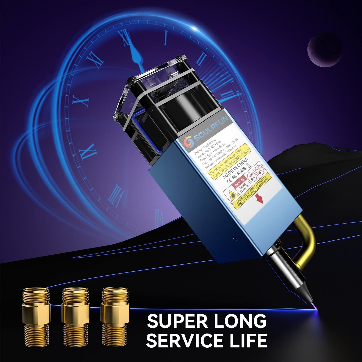 Sculpfun S10 Laser Lens 3Pcs