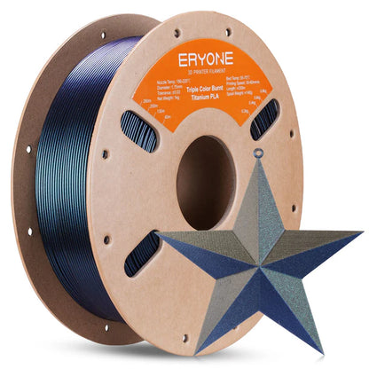 PLA Burnt Titanium Filament - 1.75mm±0.03mm (1kg) 