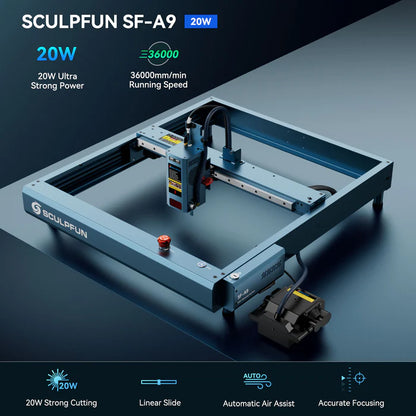 Sculpfun SF-A9 - 40W laser engraver