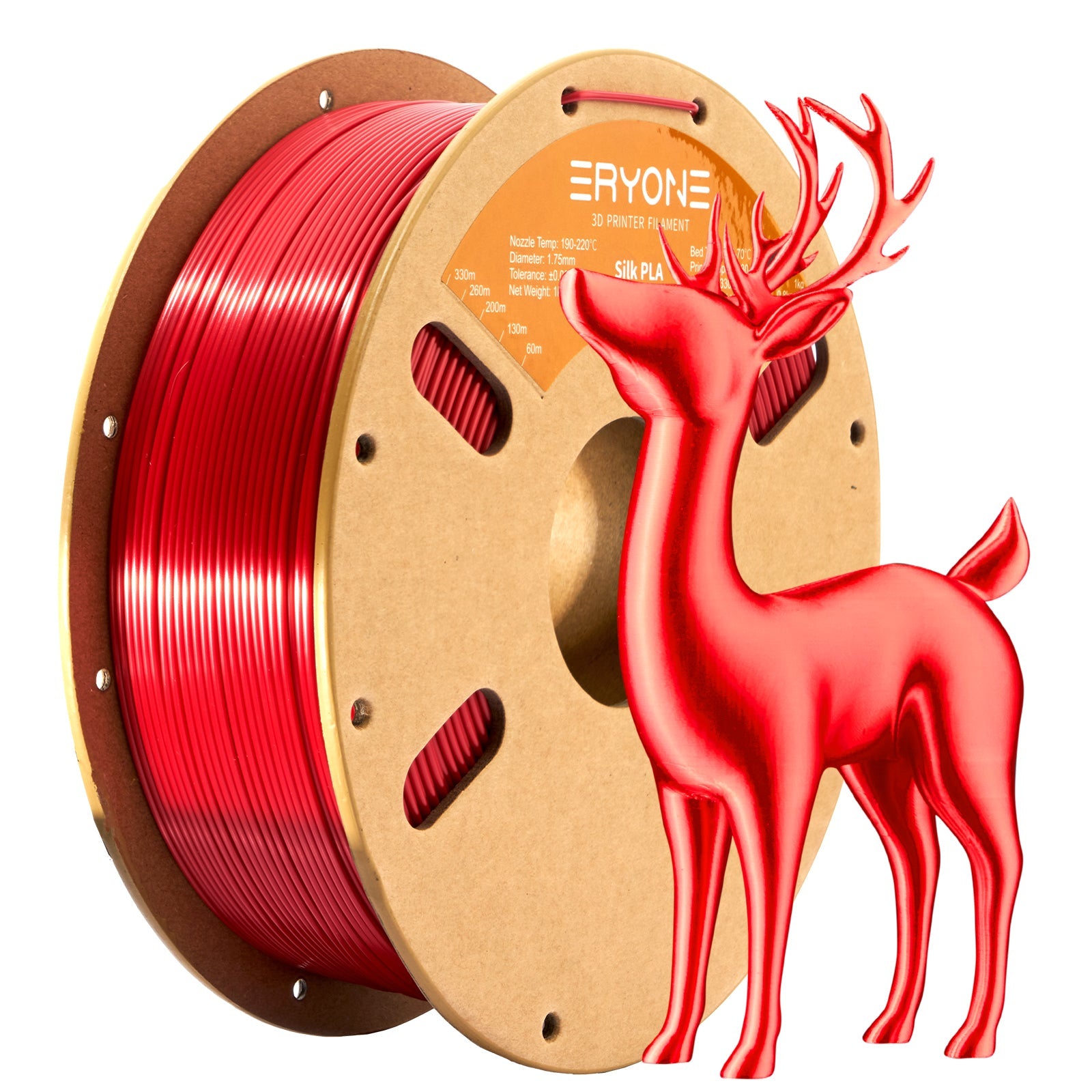 PLA Ultra Silk Filament - 1.75mm±0.03mm (1kg)
