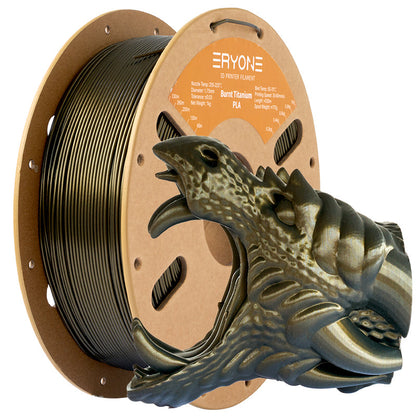 PLA Burnt Titanium Filament - 1.75mm±0.03mm (1kg)