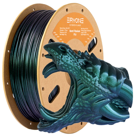 PLA Burnt Titanium Filament - 1.75mm±0.03mm (1kg)