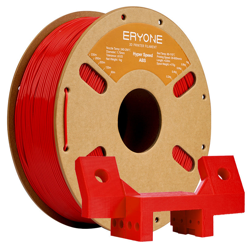ERYONE ABS 3D Printer Filament 1.75mm, Dimensional Accuracy +/- 0.05 mm 1kg (2.2LBS)/Spool
