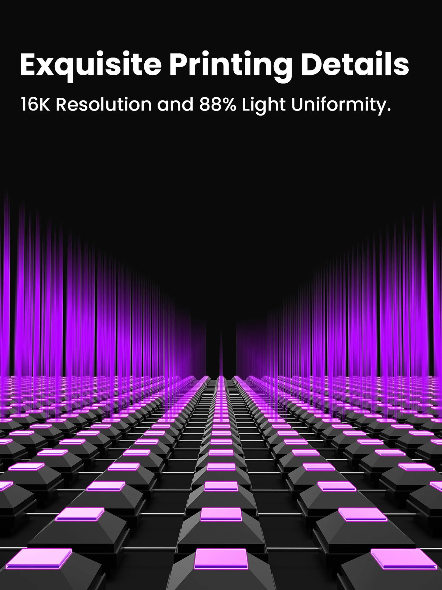 Uniformation GK3 Pro – High-resolution professional resin printer with 385 nm light source and active resin temperature control