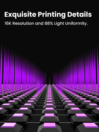 Uniformation GK3 Pro – High-resolution professional resin printer with 385 nm light source and active resin temperature control