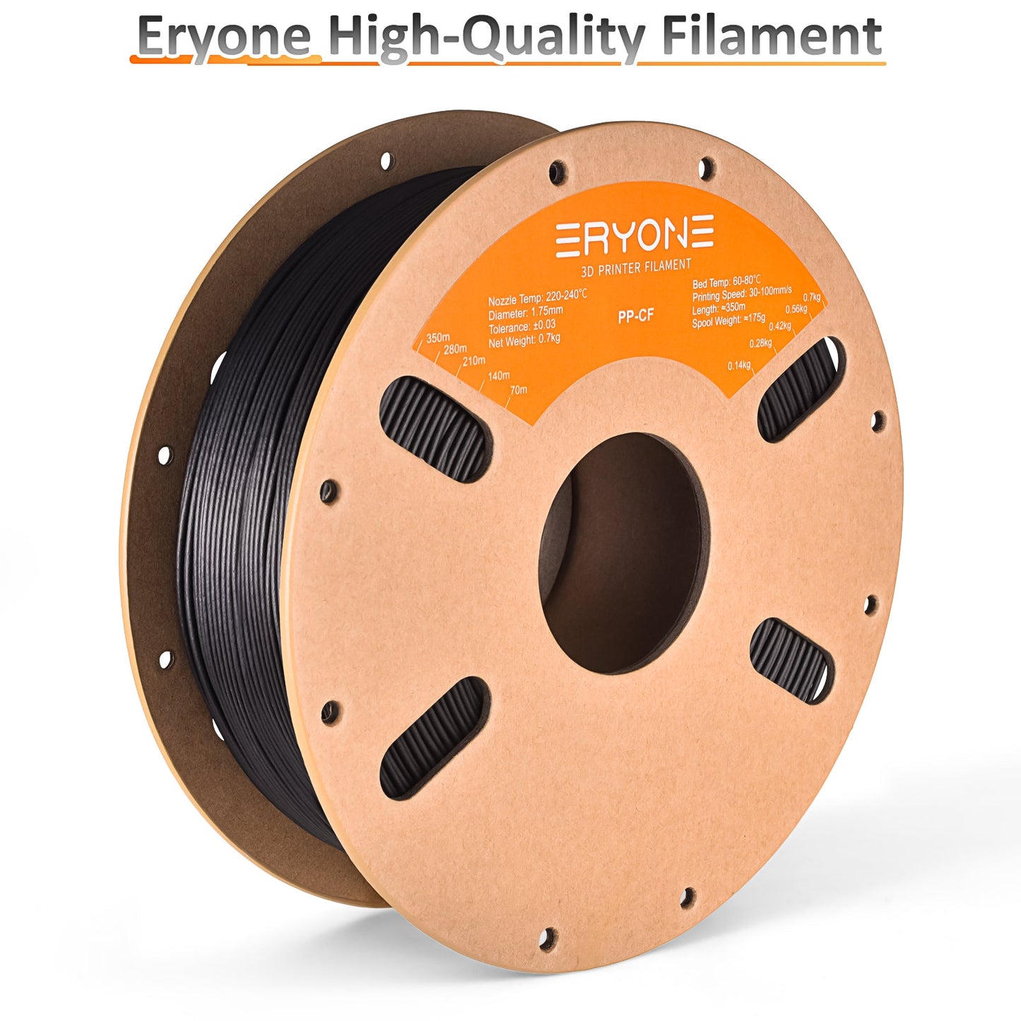 PP & PP-CF Filament - 1.75mm±0.03mm (900g)