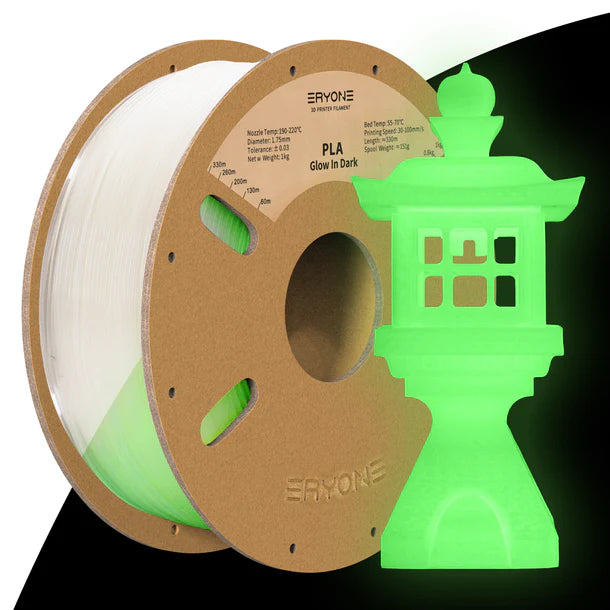 PLA Luminous Filament - 1.75mm±0.03mm (1kg) 