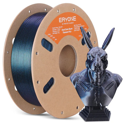 PLA Burnt Titanium Filament - 1.75mm±0.03mm (1kg) 