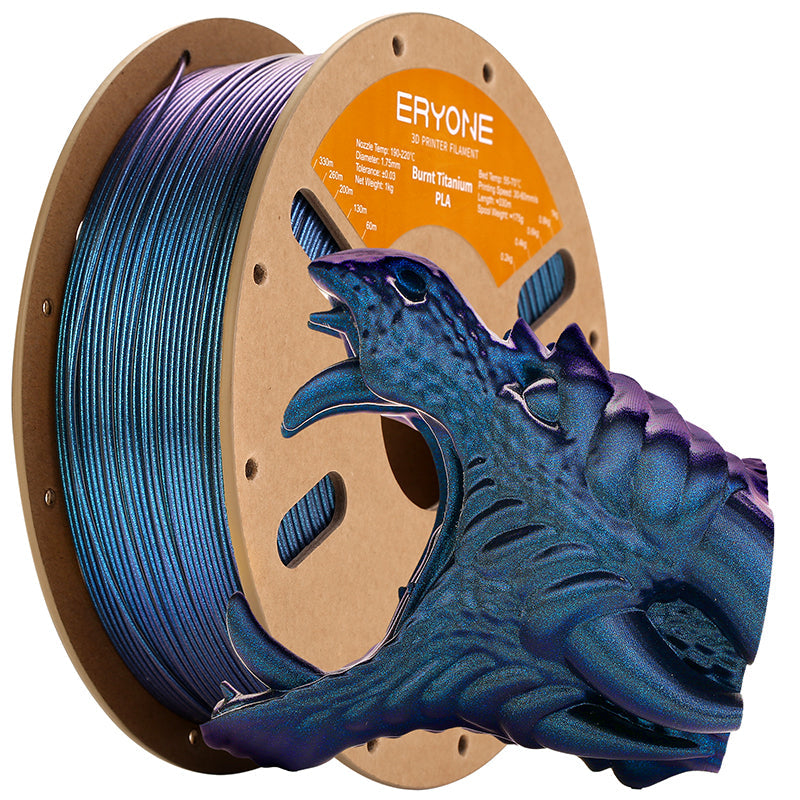 PLA Burnt Titanium Filament - 1.75mm±0.03mm (1kg)