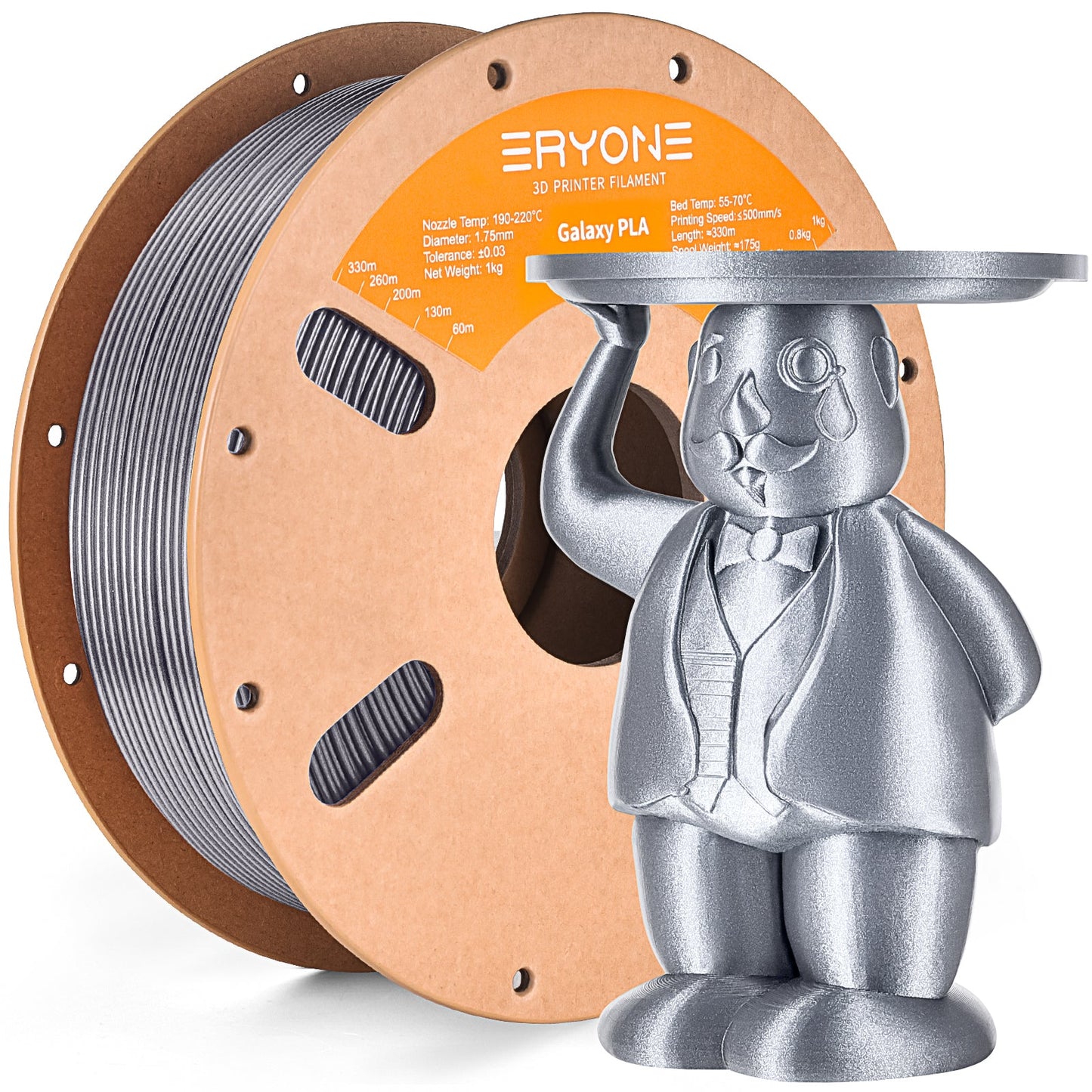 PLA Galaxy Sparkly Glitter Filament - 1.75mm±0.03mm (1kg)