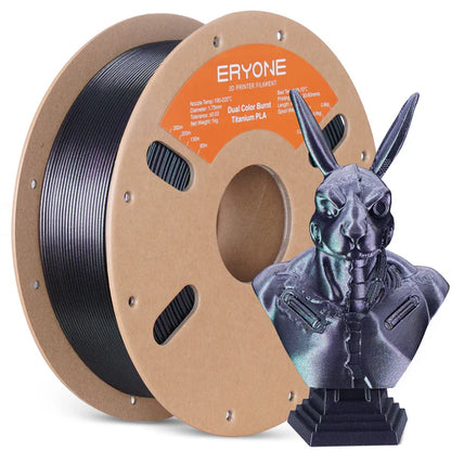 PLA Burnt Titanium Filament - 1.75mm±0.03mm (1kg) 
