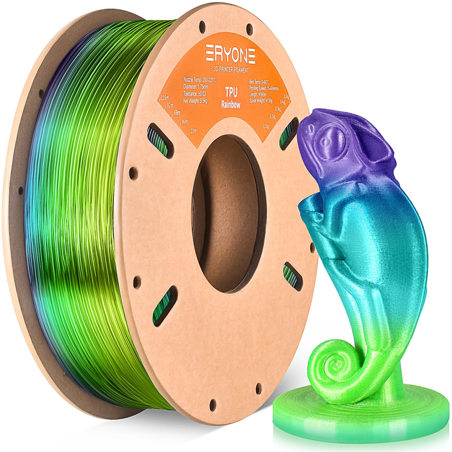 TPU Filament - 1.75mm±0.03mm (0.5kg & 1kg)