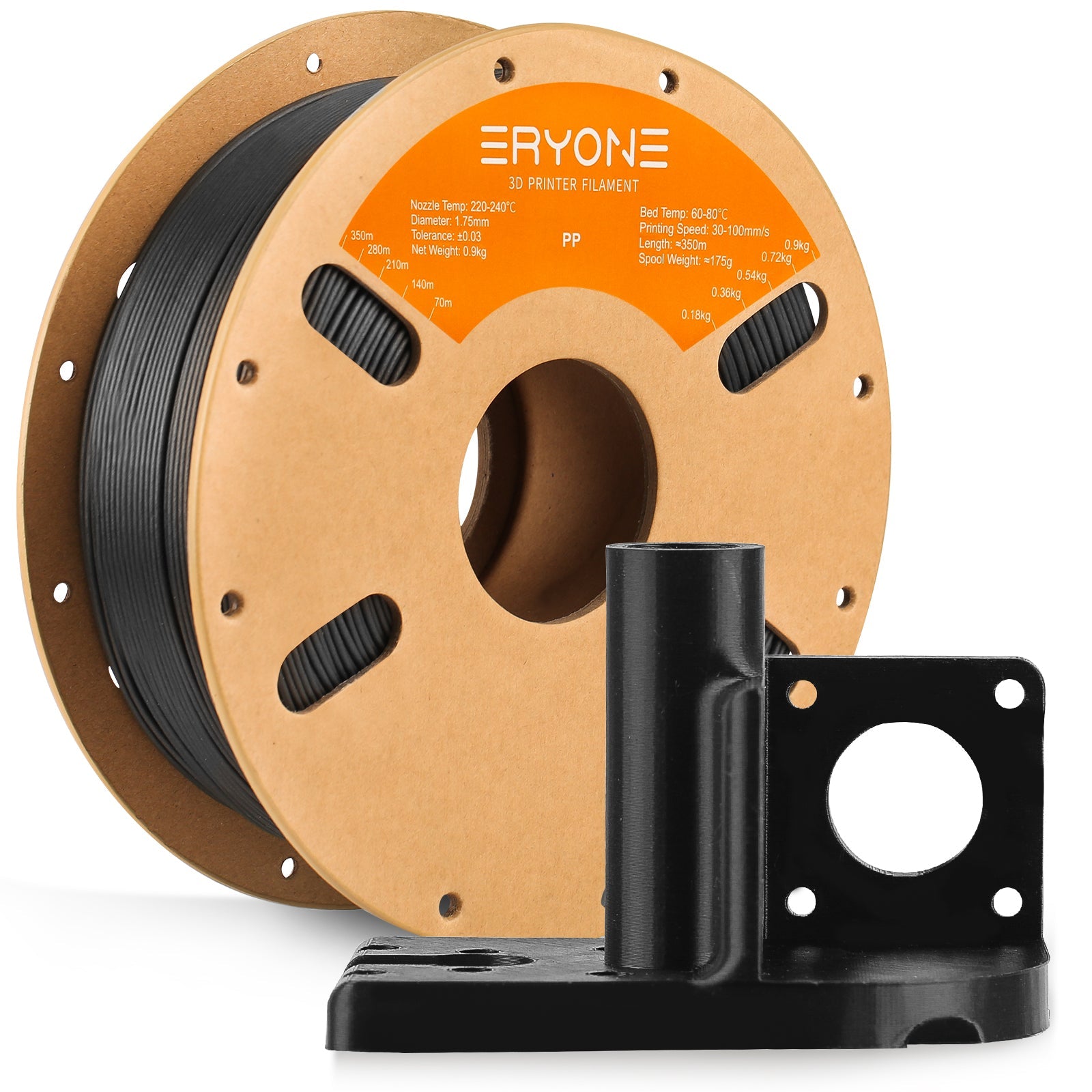 PP & PP-CF Filament - 1.75mm±0.03mm (900g)