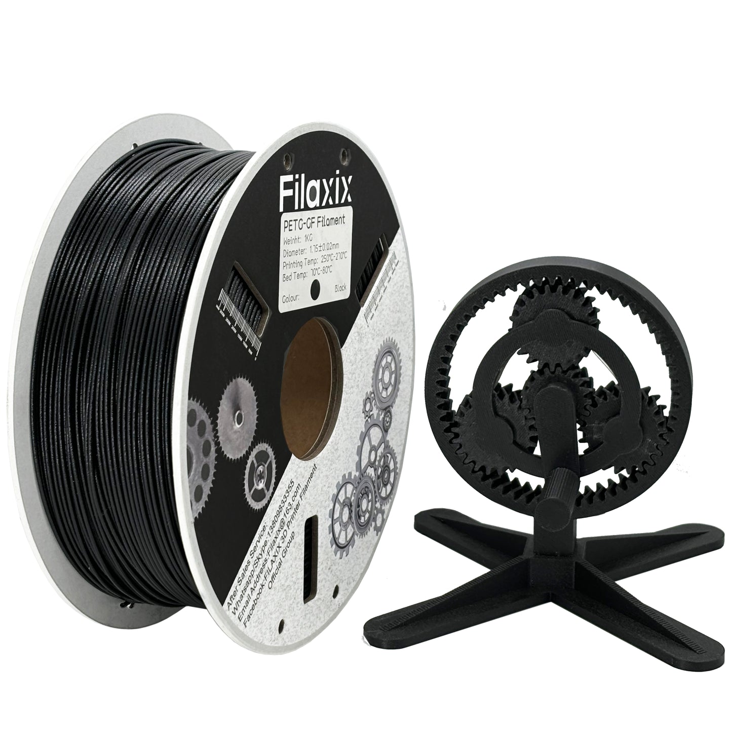 PETG-GF - Glass fiber reinforced PETG - Filaxix