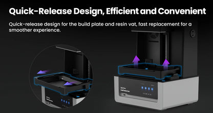 Uniformation GK3 Pro – High-resolution professional resin printer with 385 nm light source and active resin temperature control