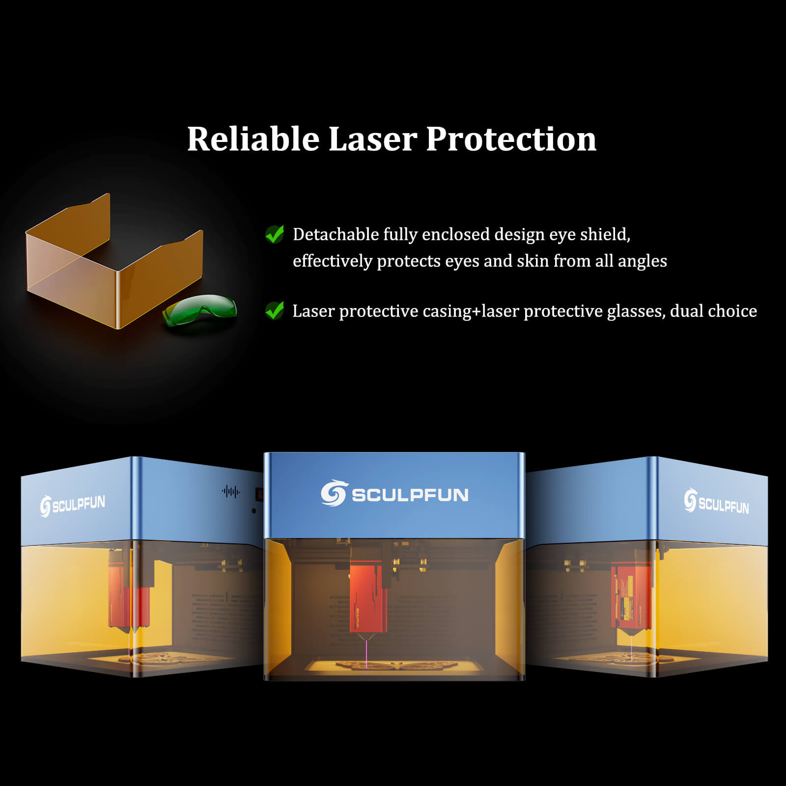 SCULPFUN iCube Pro 5W Portable Laser Engraving Machine