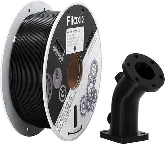 PP-CF - Carbon fiber reinforced polypropylene, black - Filaxix