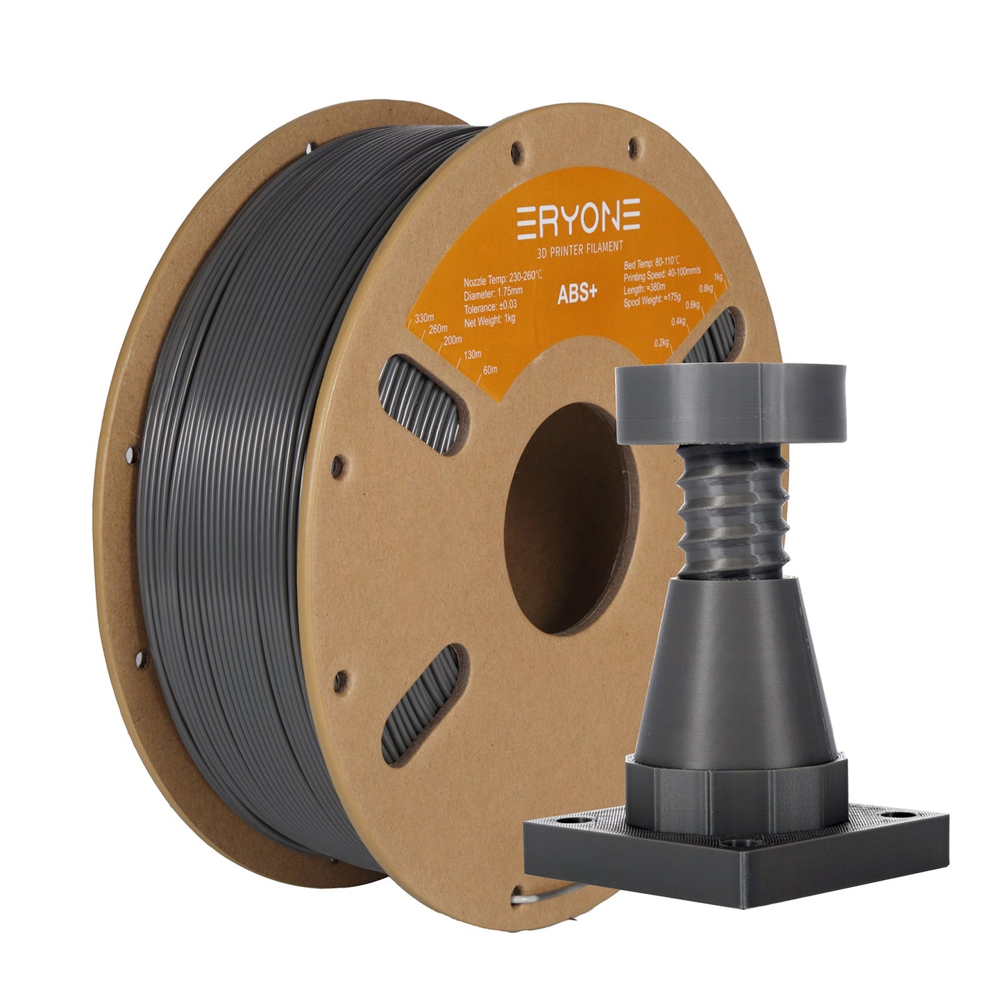 ABS+ Filament - 1.75mm±0.03mm (1kg)