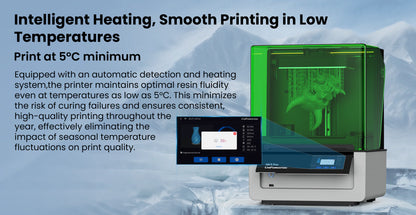 Uniformation GK3 Pro – High-resolution professional resin printer with 385 nm light source and active resin temperature control