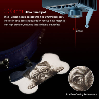 Sculpfun IR-2 1064nm Infrared Laser Module For S9/S10/S30 Series/Ultra Series/SF-A9