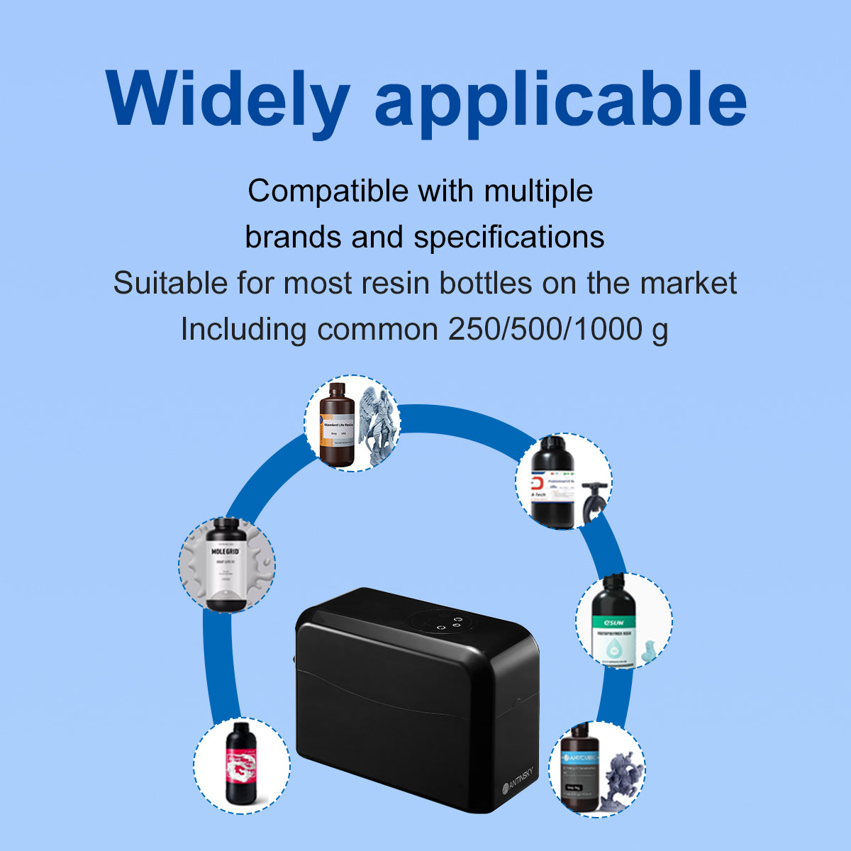 Antinsky HeatMixer HM100 – Intelligent mixing and heating of resin bottles