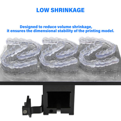 Resin for dental drilling templates 