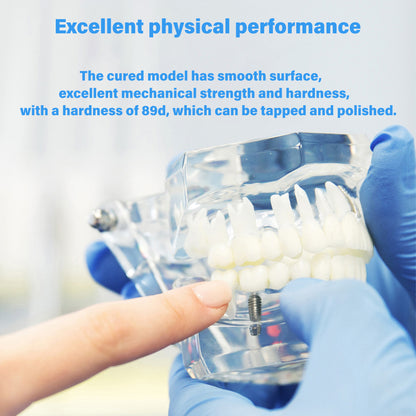 Resin for dental drilling templates 