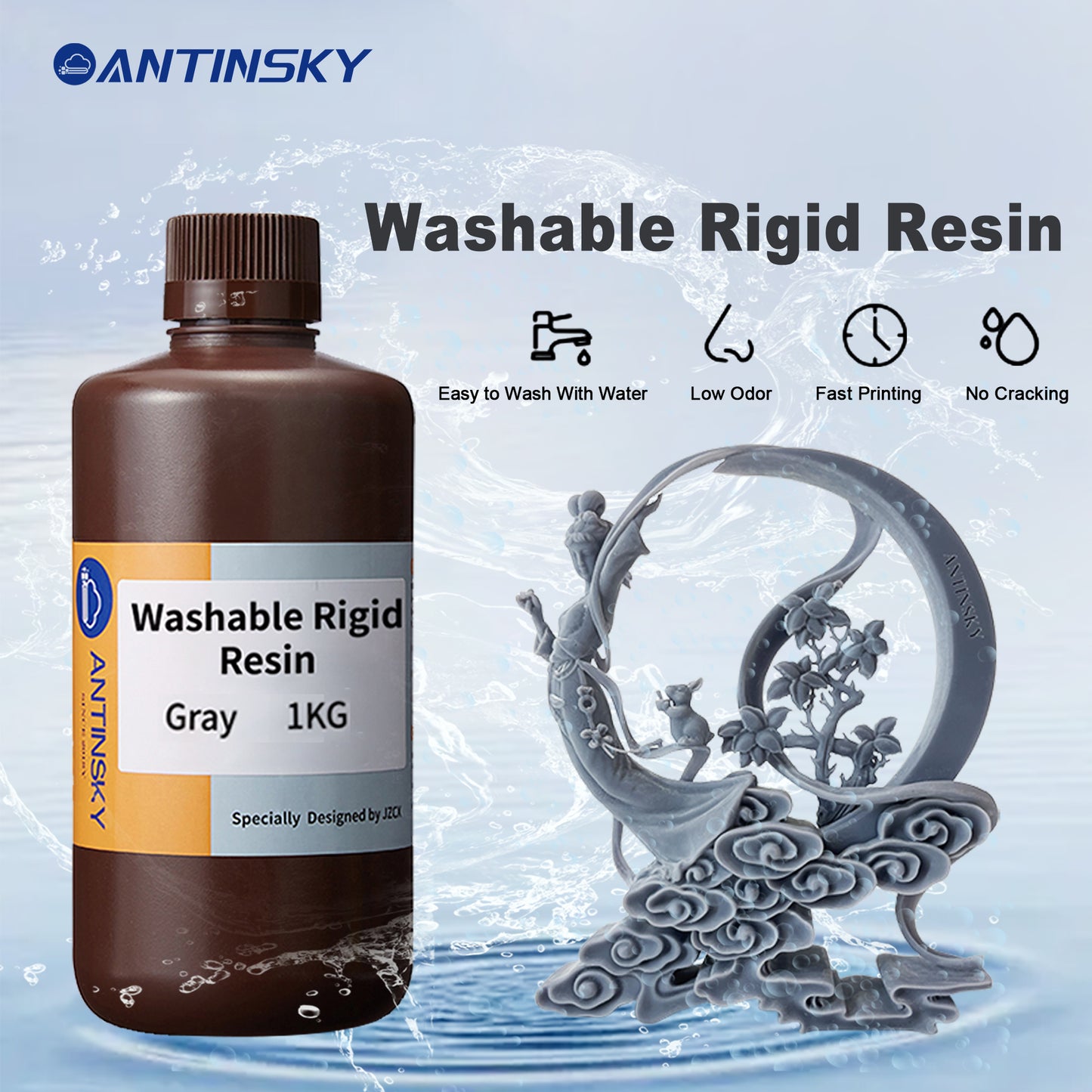 Washable Rigid Resin 