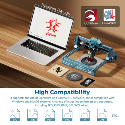 [Early Bird Sale]Sculpfun C1 Mini Portable Laser Engraver