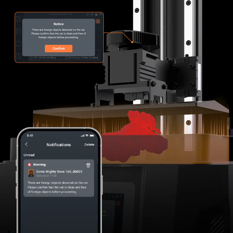 Phrozen Sonic Mighty Revo 16K – Large-format 16K resin printer for the highest detail demands