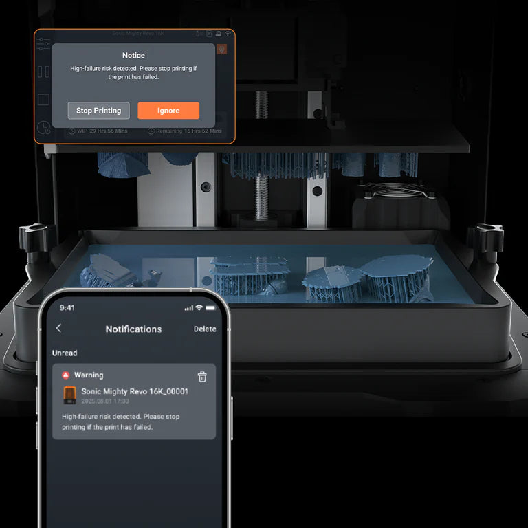 Phrozen Sonic Mighty Revo 16K – Large-format 16K resin printer for the highest detail demands