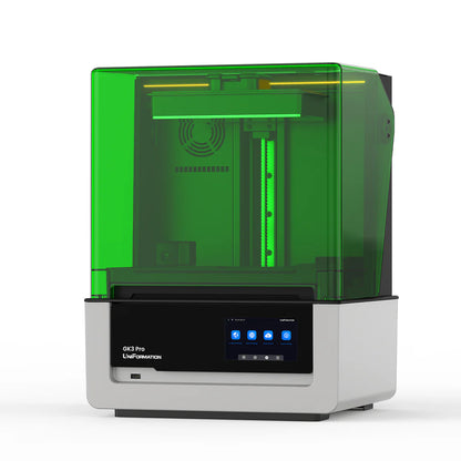 Uniformation GK3 Pro – High-resolution professional resin printer with 385 nm light source and active resin temperature control