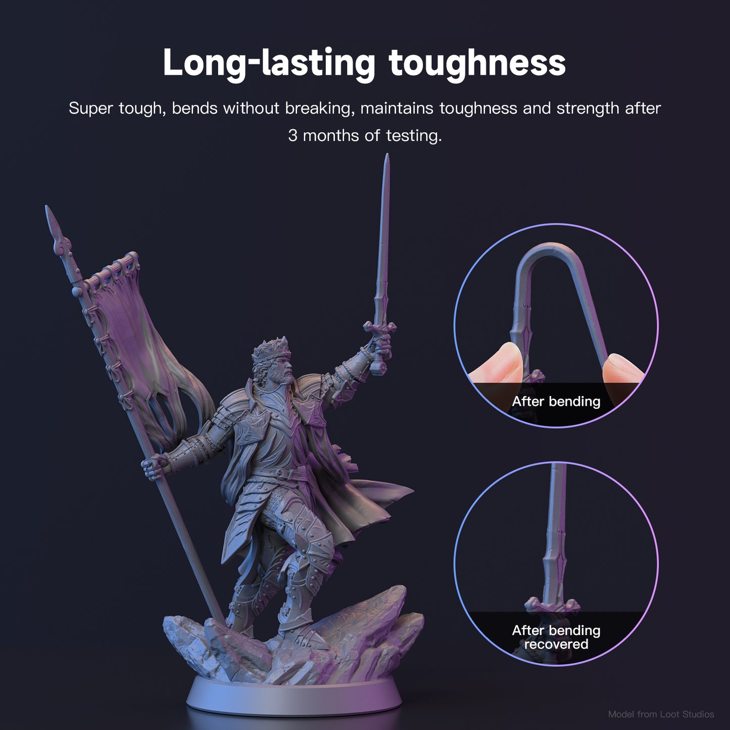 NOVA3D HexaCore Resin – Maximum Toughness & Mechanical Performance