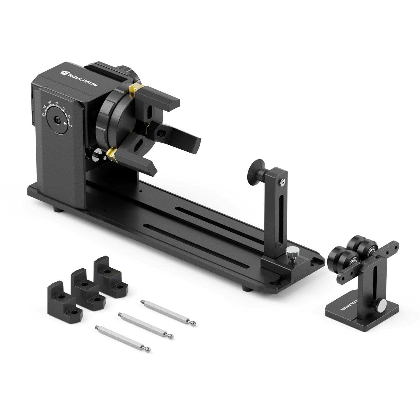 SCULPFUN RA Pro Rotary Chuck for Laser Engraver