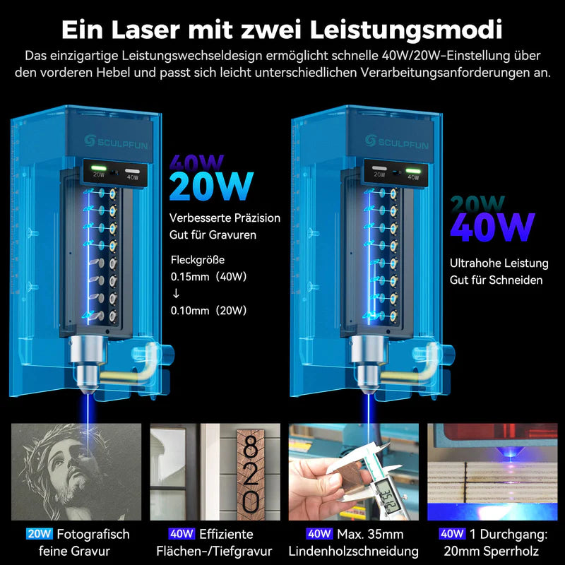 Sculpfun SF-A9 - 40W laser engraver