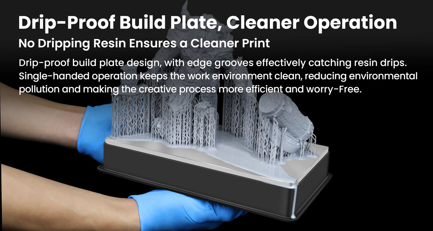 Uniformation GK3 Pro – High-resolution professional resin printer with 385 nm light source and active resin temperature control