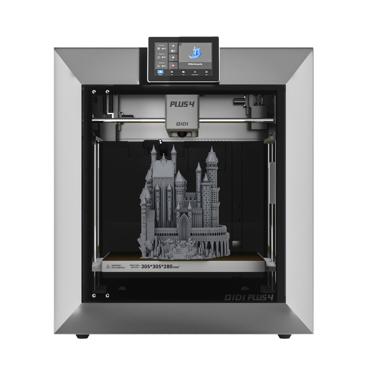 Qidi Plus4 - Large-format CoreXY printer for demanding materials