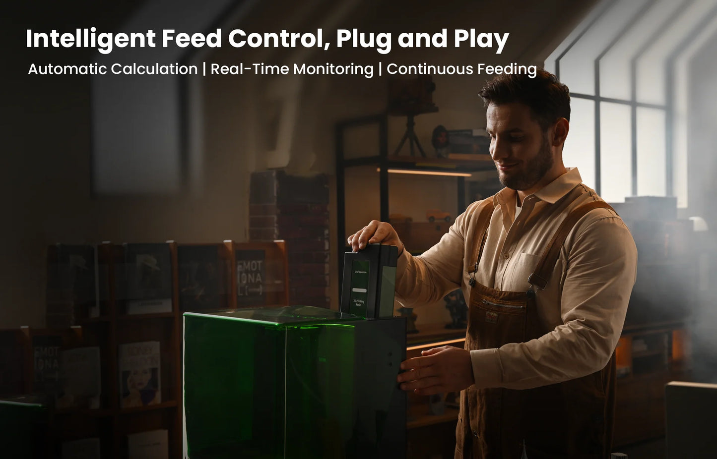 Uniformation GK3 Pro – High-resolution professional resin printer with 385 nm light source and active resin temperature control