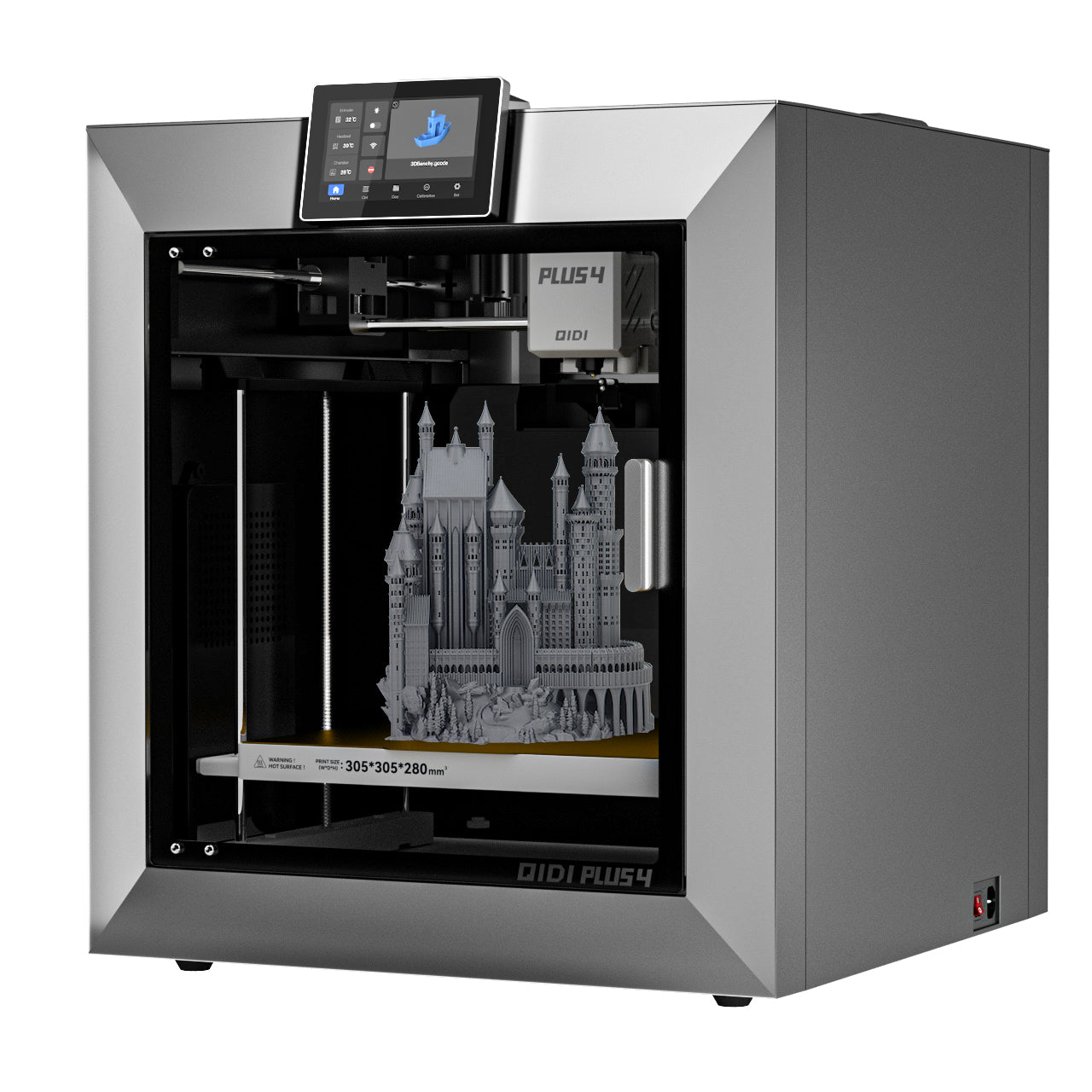 Qidi Plus4 - Large-format CoreXY printer for demanding materials