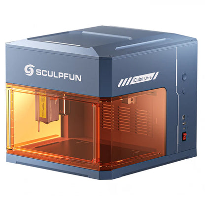 Sculpfun iCube Ultra - Flagship portable laser engraver with dual laser equipment