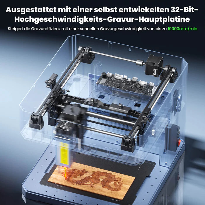 Sculpfun iCube Ultra - Flagship portable laser engraver with dual laser equipment