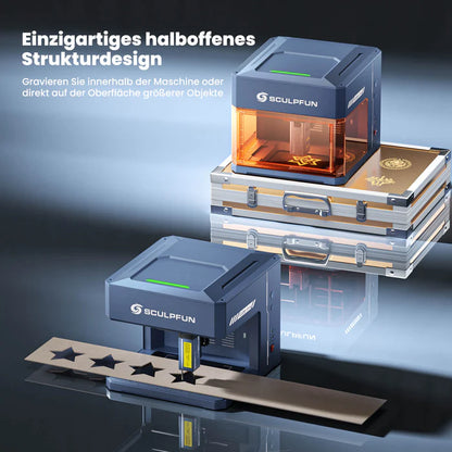 Sculpfun iCube Ultra - Flagship portable laser engraver with dual laser equipment