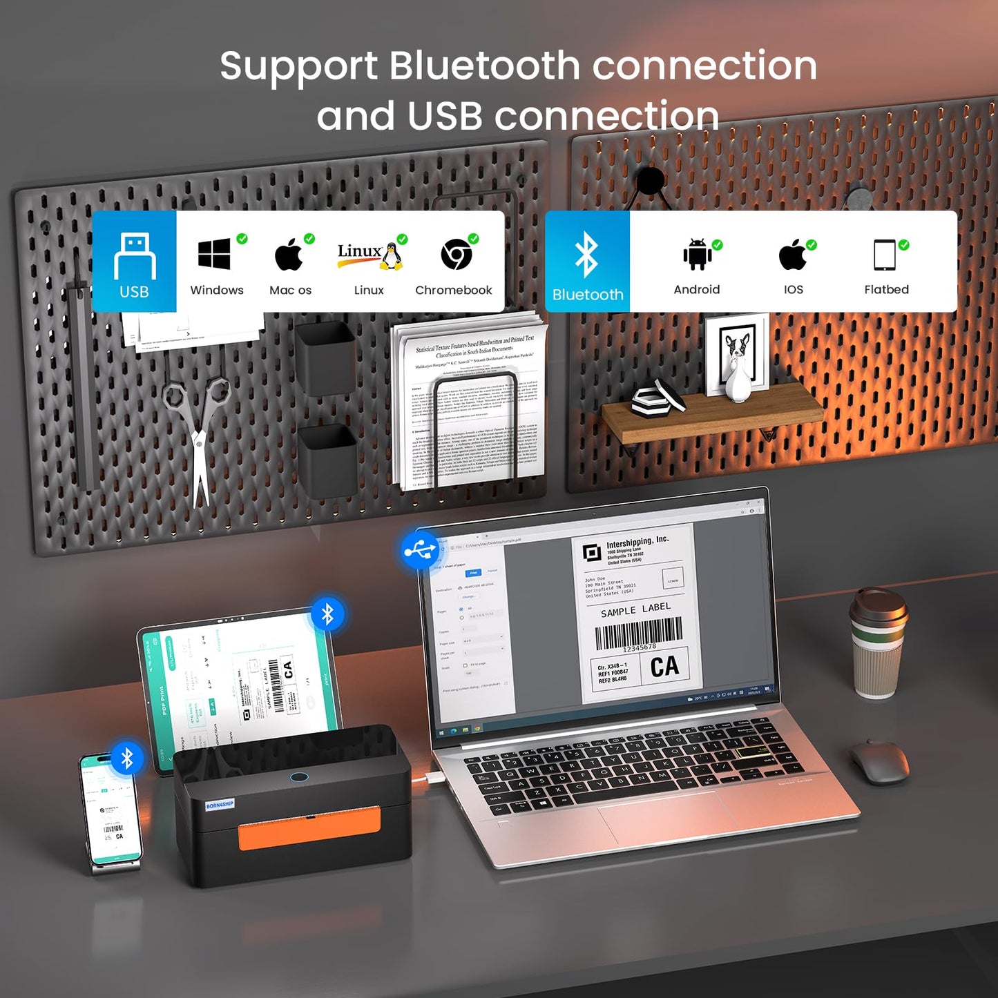 vretti Thermal Label Printers – The Series for Maximum Organization