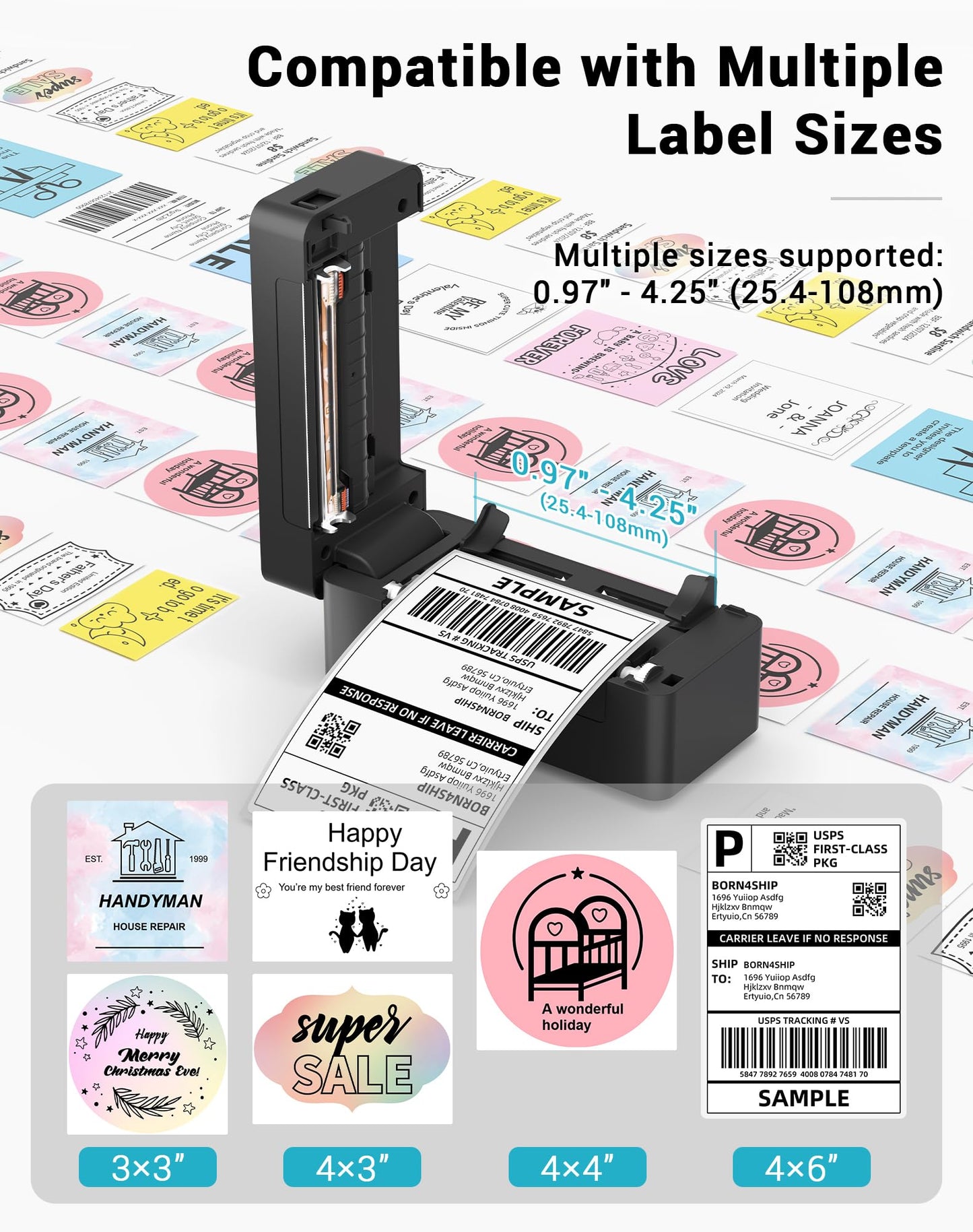 vretti Thermal Label Printers – The Series for Maximum Organization