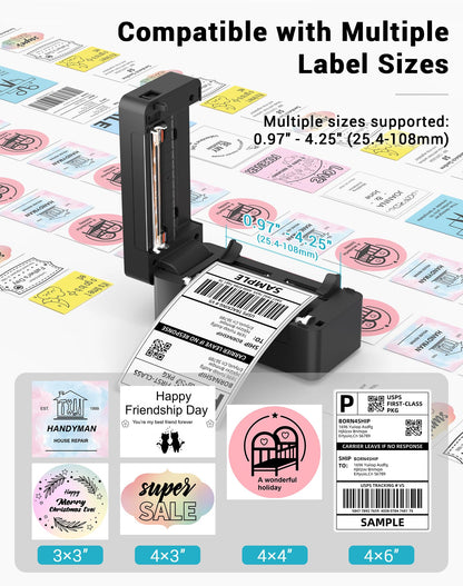 vretti Thermal Label Printers – The Series for Maximum Organization