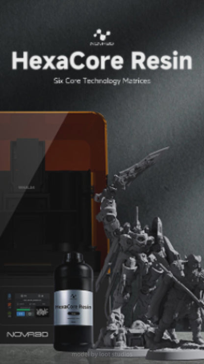 NOVA3D HexaCore Resin – Maximum Toughness & Mechanical Performance