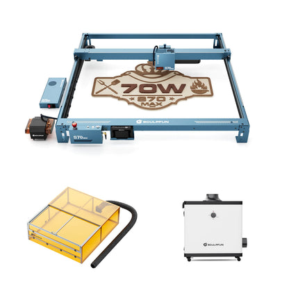 SCULPFUN S70 MAX 70W Laser Engraver and Cutting Machine