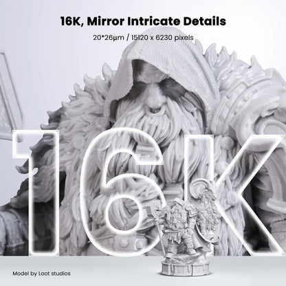 Uniformation GK3 Ultra – Large-format 16K professional resin printer with 405 nm UV