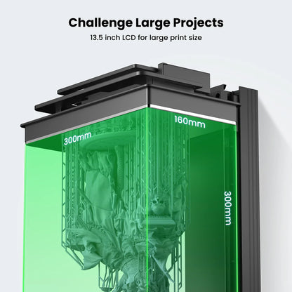 Uniformation GK3 Ultra – Large-format 16K professional resin printer with 405 nm UV